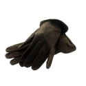 Capybara leather womens gloves