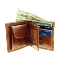 Men capybara wallet with coin purse