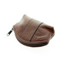Soft cow leather coin pouch