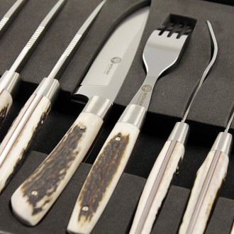 Set cuchillo y tenedor por 6 en caja| El Boyero