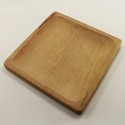 Square wood plate |El Boyero